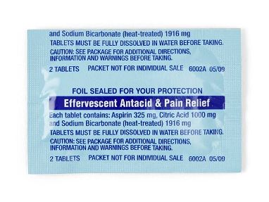 Efervescente antiácido & pain relief Alka-Seltzer 9 usd o al cambio la caja de 36 tabletas - Img 67553152