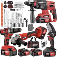 Kit de herramientas, Con todos sus aditamentos, 2 Baterías de 48 volt - Img 53926672
