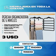 🧥 Percha organizadora de 5 niveles 💰 Precio: $3 - Img 58001117
