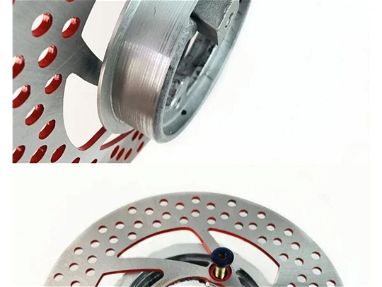 Anillo de ajuste de conversión de agujero de 70mm, freno de disco de tambor trasero de 110mm para motocicleta, disco de - Img main-image