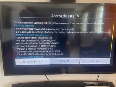 Smart Tv Samsung serie 6 ,58 pulgadas - Img 65445338