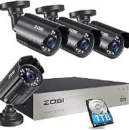 Sistema de Cámaras de Seguridad Profesional ZOSI H.265+ - Img 45999110
