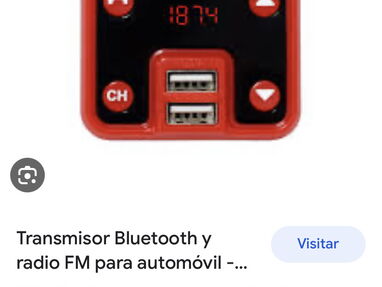 Reproductor Mp3 para carro, inalambrico por Bluetooth con modo FM, flexible para su comodidad. - Img main-image-43213718
