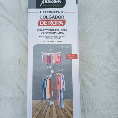 Colgador de ropa giratorio (CV) - 2/4