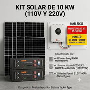 Kit solar - Img 57091290