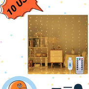 Cortinas LED, blanca, amarillas o multicolor y Rollo LED 5050 5M 5V blud + mando 30 LED /m. Mensajeria costo adicional. - Img 51461059