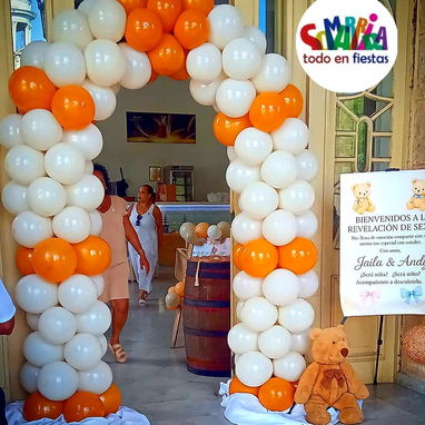 Decoraciones para fiestas de revelación de sexo y babyshower - Img 123208406