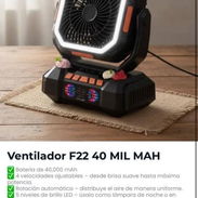 Ventilador Recargable F22 (40000 mAh) - Img 57636619