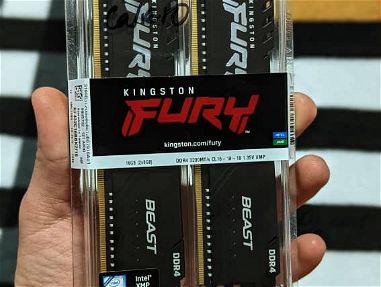 📦 KINGSTON FURY RAM DDR4 16GB (2X8) 3200 MT/s. CL 16 - Img main-image