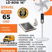 VENTILADOR + PANEL SOLAR STAVEL - Img 55699647