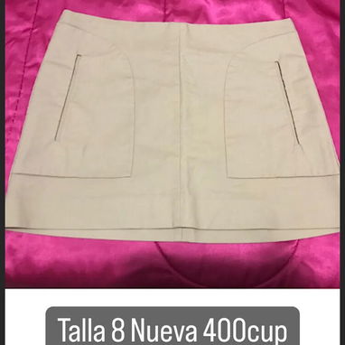 Vestido corto de hilo talla S Y OTROS PARA JOVENCITA - Img 110310832