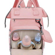 🎒 Mochila Pañalera Rosa – Estampada – 25 USD ¡Mejores precios y calidad conmigo! - Img 56932421
