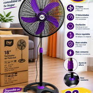 Ventilador de Pedestal 18" Nuevo con Caja - Img 57992812