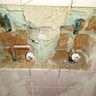 ✅INSTALACIÓN DE LLAVE MEZCLADORA MONOMANDO EN TUBERÍAS DE COBRE. PLOMERO DE COBRE EN LA HABANA, PIEZAS DE COBRE 55372513 - Img 126429600