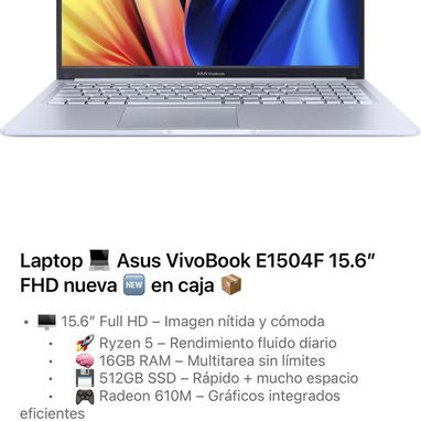 Laptops en venta nuevas en caja - Img 119161363