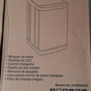 💧LAVADORA💧 AUTOMÁTICO EKO 9 KG. MENSAJERÍA CON FACTURA Y GARANTÍA. TL 54833699 - Img 123480889