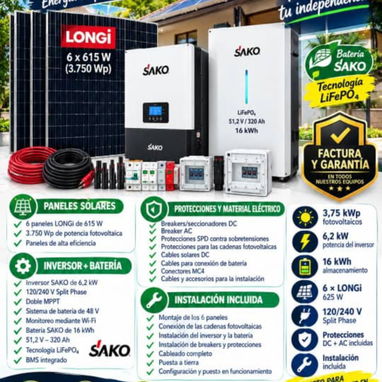 Instalación sistema fotovoltaico, baterías, inversores, paneles - 4/4