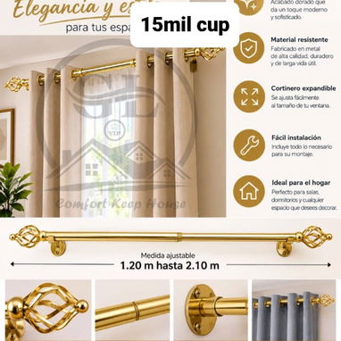Lindas cortinas y cortineros - 5/8