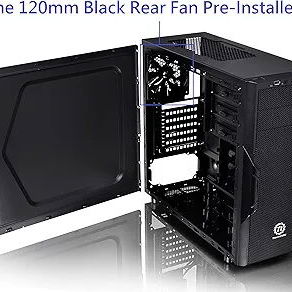 Chasis Thelmaltake Atx Negro Fuerte Espacioso Nuevo Caja 58483450 - Img 122919225