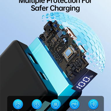 Power Bank GENSROCK 10000mAh portatil - 3/7