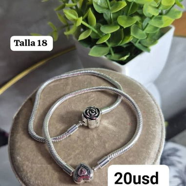 Charms y Pulsos de Plata s925 imitación Pandora - Img 122649470