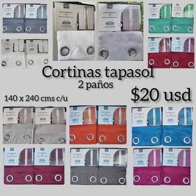 Cortinas tapa sol•Cortineros•Armario portable•53635828 - 3/10