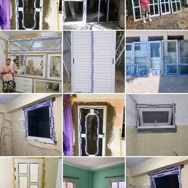 Decore su hogar🏘️ con estilo y los mejores diseños de  ➖Puertas  ➖Ventanas  ➖Estantes.Bajo de mesetas ..todo en alumini - Img 118835394