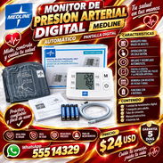 MONITOR DE PRESIÓN ARTERIAL DIGITAL MEDLINE AUTOMÁTICO PANTALLA DIGITAL, FACTURA Y GARANTÍA. VARIEDAD DE PRODUCTOS - Img 57592852