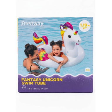 Flotador - salvavidas - inflable con forma de Unicornio Fantasy Bestway - Img 125261094