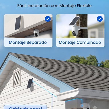 🔒 REOLINK Argus PT Ultra – Cámara de Seguridad Solar 4K 8MP 🌐 - 2/4