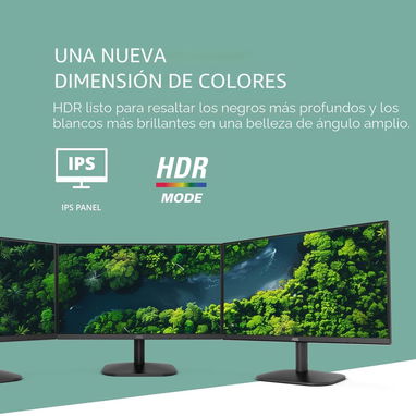 Monitor AOC 24B35H3 - LED de 24" IPS Full HD (1920 x 1080) 120Hz , sincronización adaptativa, VGA y HDMI 52815418 - Img 122481577
