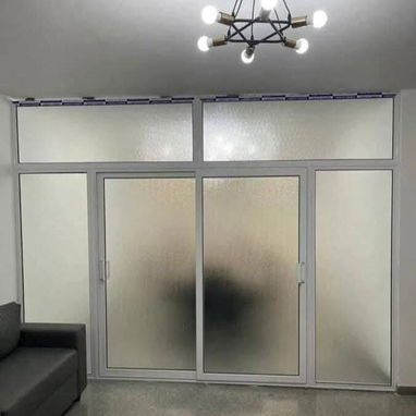 ☎️ 58437342. Realizamos todo tipos de trabajo de marqueteria de aluminio  🛡Puertas de aluminio con cristal y melamina - Img 115017634