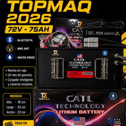 BATERÍAS DE LITIO TOPMAQ 72V-75AH. - Img 56877728