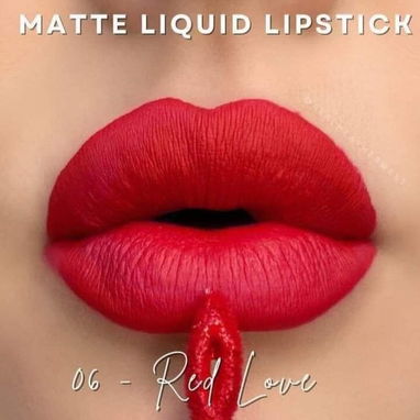Labial Matte🫦 Duración 12 horas, alta pigmentación, orgánico (No se transfiere, no se corre, no reseca los labios) - 2/3