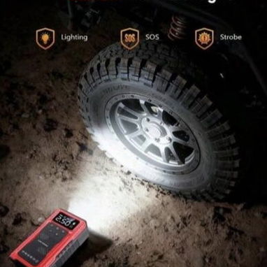 Arrancador para autos con inflador de neumáticos y luces de emergencia - Img 122118309