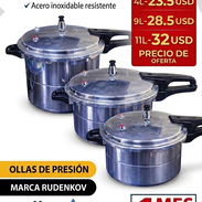 Olla de 3 Pistones Rudenkov para gas e inducción 4L - Img 55025681