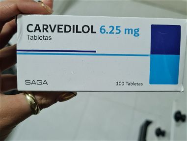 Vendo Carvedilol 6,25 mg en Nuevo Vedado - Img main-image