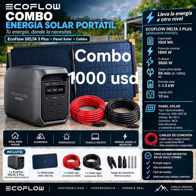 Ecoflow, paneles y combos - 3/9