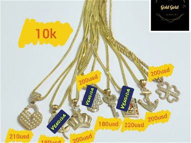 Cadenas originales de oro 10k, 14k y 18k - Img main-image