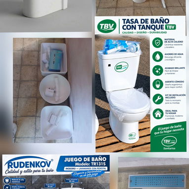 Cemnto cola ,juegos de baño entre otras cosas mas - 3/7