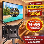 SOPORTE GIRATORIO DE TV PARED ✅ Para televisores de 14 a 55 pulgadas venta habana - Img 56838927