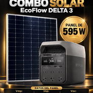 Combo de panel de 595W y eko flow delta 3 - Img 57783491