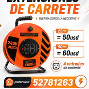 Extensiones de Carrete 25 metros - Img 54503118