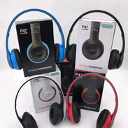 En venta audífonos cascos P47 inalambricos, están nuevos al 💯, tengo mensajería a cualquier parte de La Habana, interes - Img 56671241