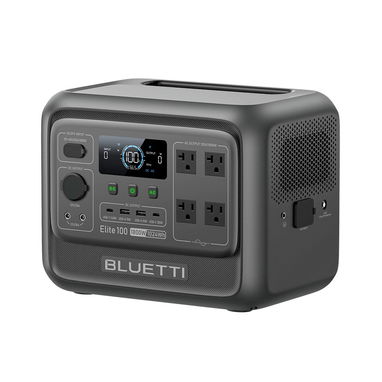 Estación eléctrica portátil BLUETTI Elite 100 V2 1024Wh 1800W para la copia de seguridad del viaje por carretera - 6/6