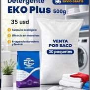 Detergente eko plus 500g envío gratis (venta por saco) - Img 56779642