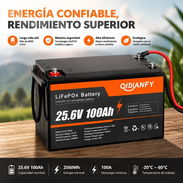 Bateria lifepo4 24v 100ah vcfg - Img 57644541