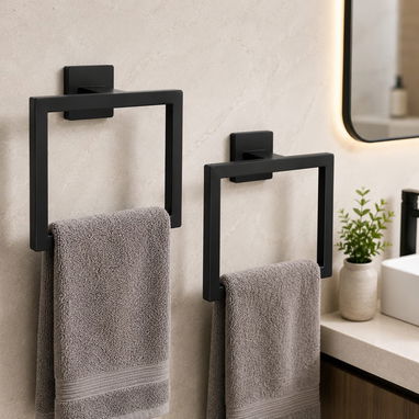 Organizador montado para baño con toallero, o para cocina - 5/5