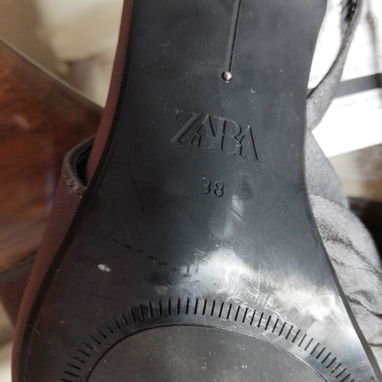 Vendo zapatos Zara, gris - 3/3