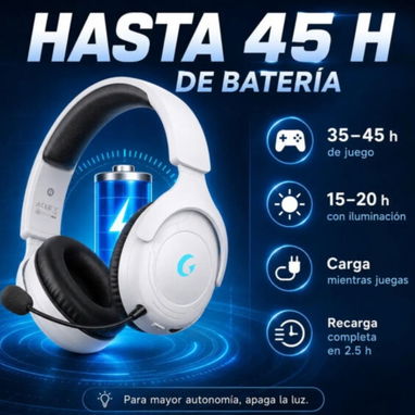 🎮 ¡AUDÍFONOS GAMER INALÁMBRICOS 4 EN 1! 🎧 - 4/6